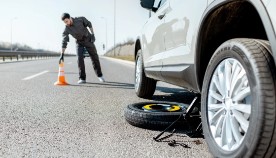 Mobile Van Service Quick Mobile Tyre Replacement Service in Abu Dhabi